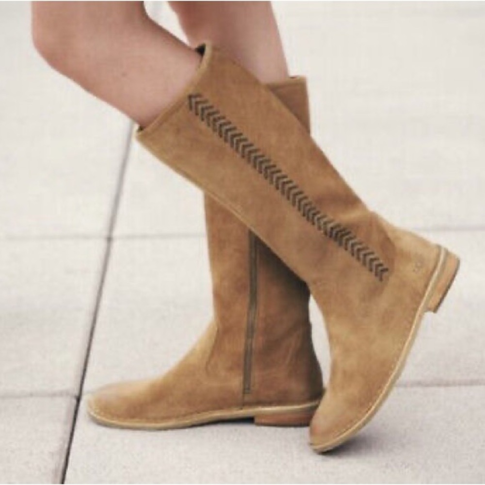 UGG Chestnut Suede Tall Wilder Boots